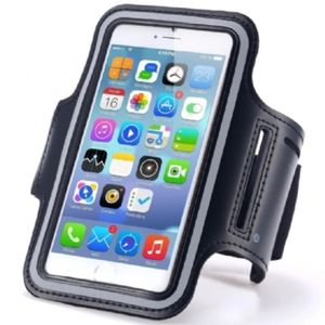 Braçadeira Brothers Sport Neoprene Para Celular iPhone 4.7 Preto