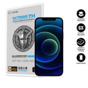 Película X-One p/ iPhone 12 Pro Max 2.5D Full 4 Geração Extreme Shock Eliminator