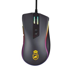 Mouse Gamer Gorila Shield V9CL2YEMA Dual Shock RGB