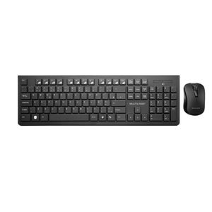 Kit Teclado e Mouse sem Fio Multilaser TC212 Preto