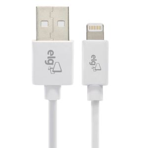 Cabo USB Lightning p/ iPhone ELG C810 1M