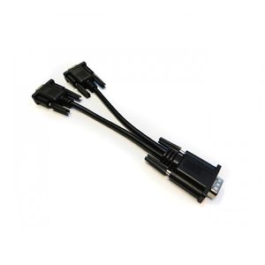 Cabo Extensor p/ Monitor em "Y" Seccon SK-0821-B 20cm HDB15Mx2HDB15F