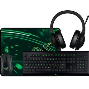 Combo Gamer Razer Holiday Teclado+Mouse+Headset+Mouse Pad