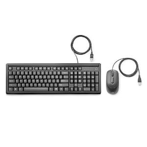 Kit Teclado + Mouse Com Fio HP 6Hd76aa#Ac4 Usb 160