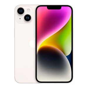iPhone 14 Apple 128GB 6,1 5G iOS 16 Câmera Dupla 12MP  Estelar MPUR3BR/A
