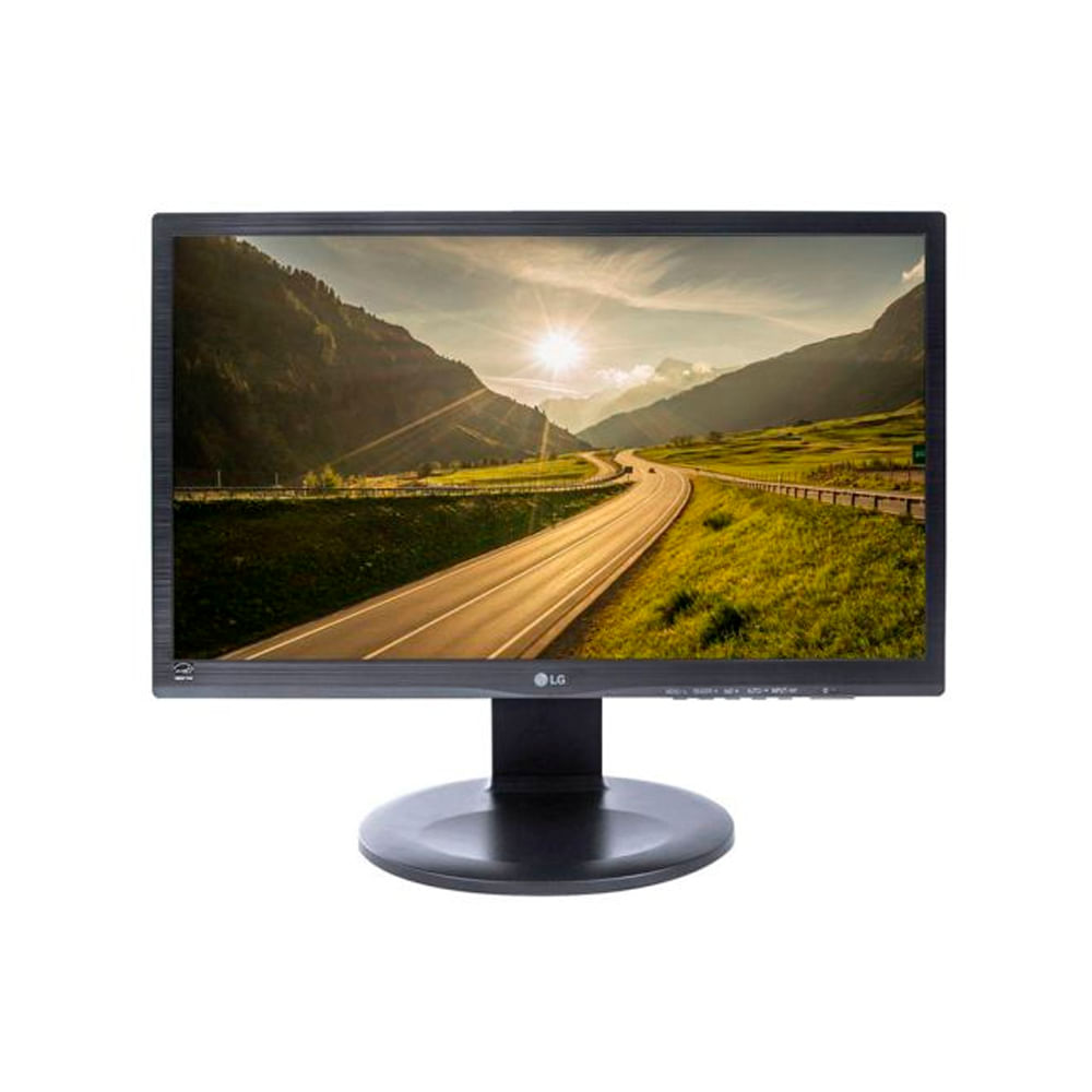 Monitor LG LED 21,5 Full HD 60Hz 5ms IPS HDMI DP VGA Preto - 22BN550Y