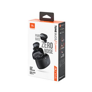 Fone de Ouvido Bluetooth JBL Tune Buds True Wireless c/ Cancelamento de Ruído Preto
